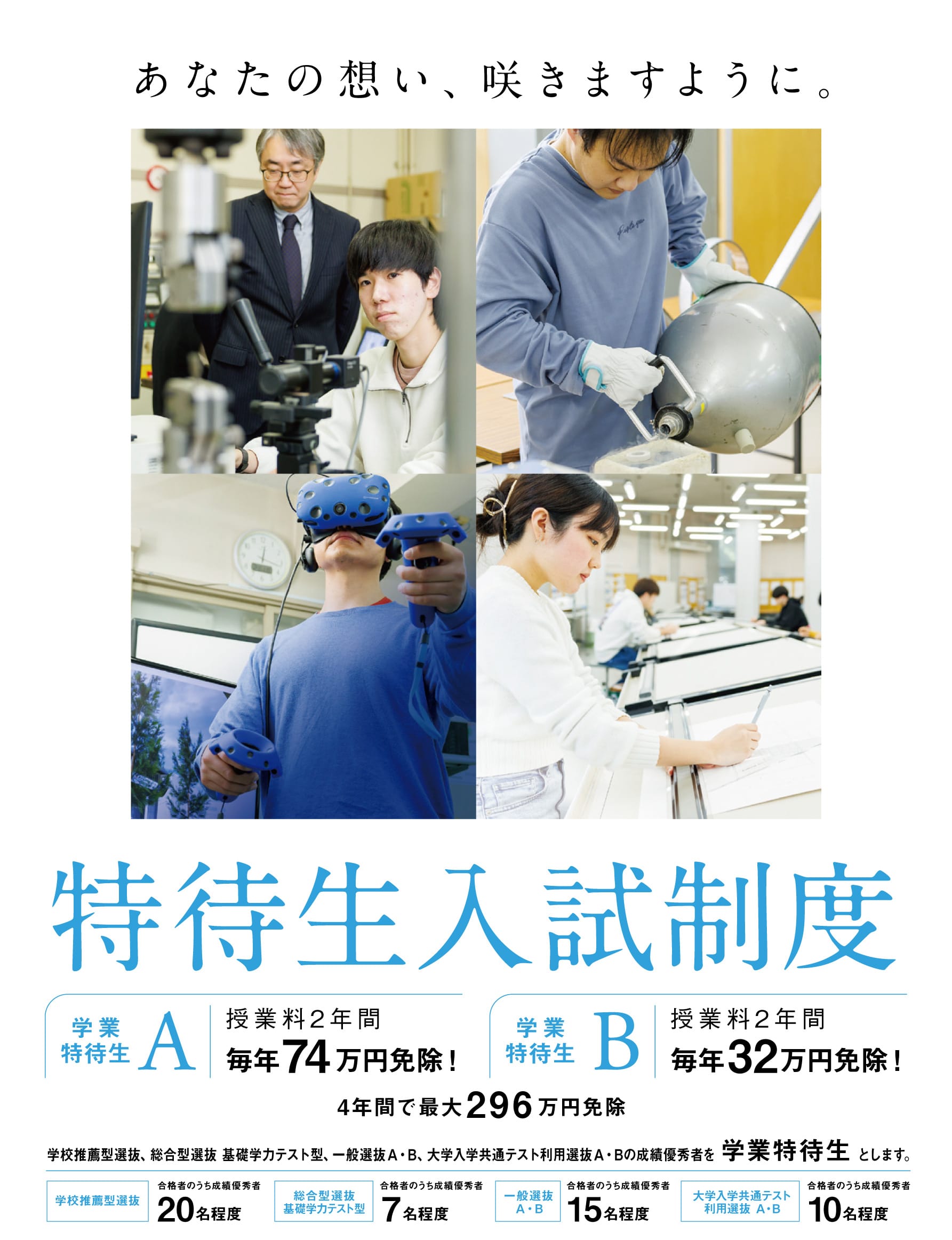 特待生入試制度