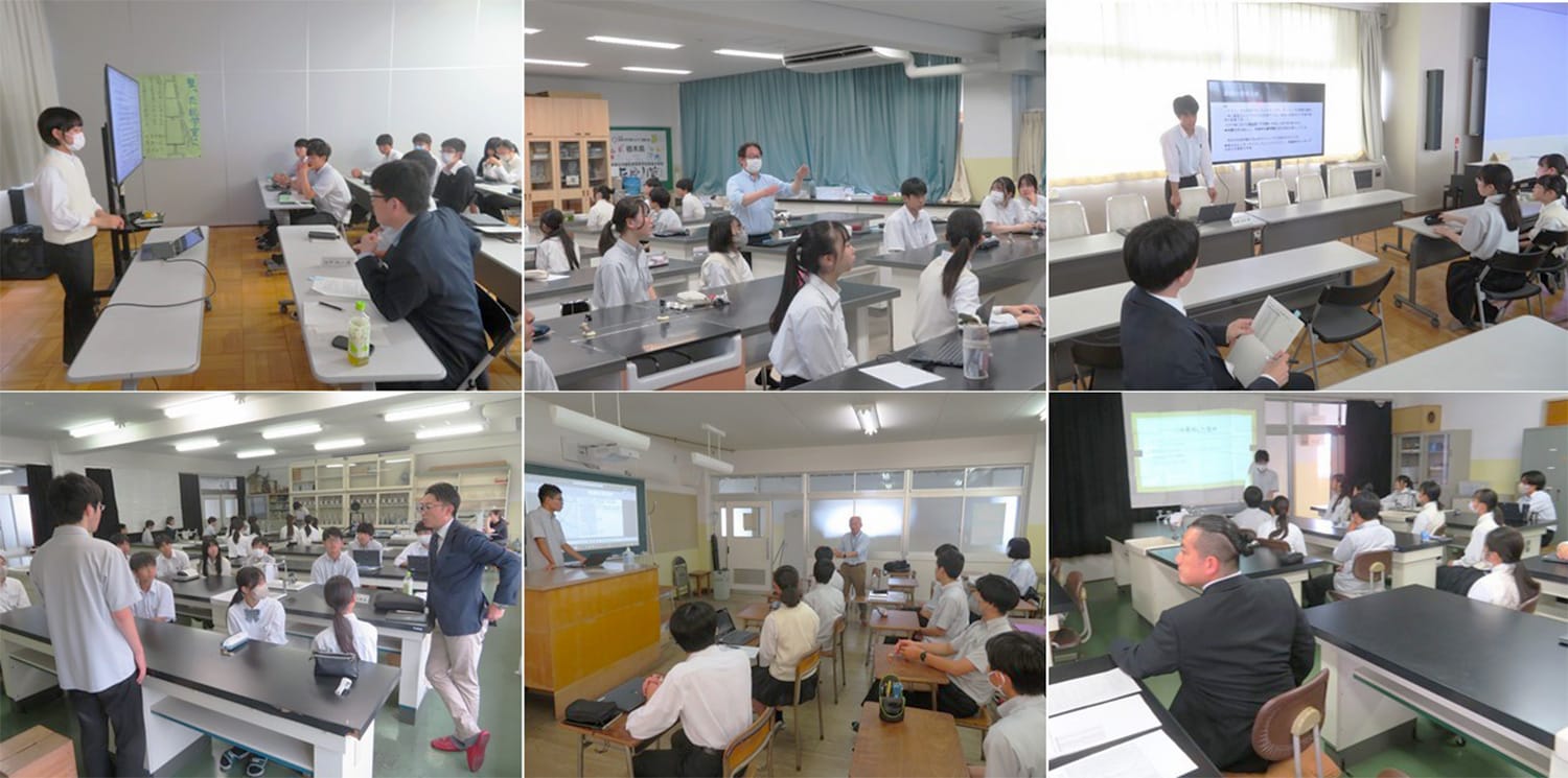 2025年6月13日（金）、宇都宮東高校「異年齢ゼミ」に、本学から6名の教員が講師（指導助言者）として参加しました。