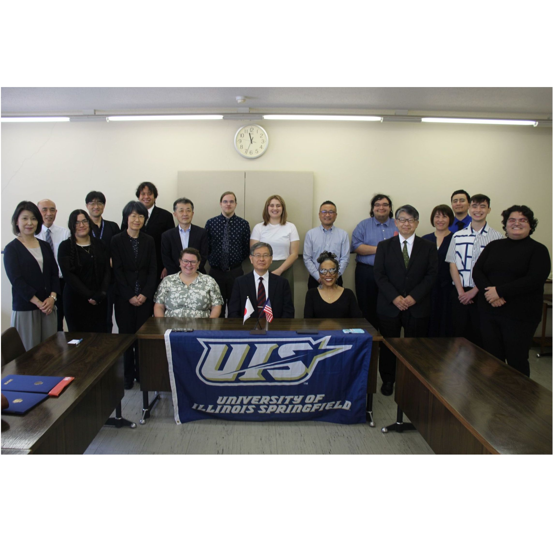 アメリカUIS足利大学短期留学プログラム閉校式を実施しました