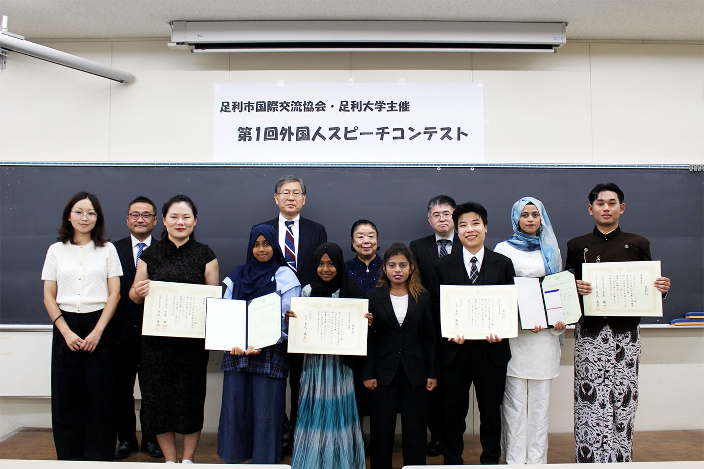 第1回外国人日本語スピーチコンテストを実施しました